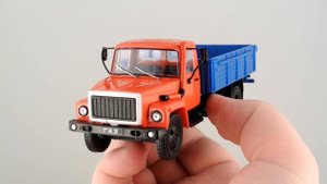 ГАЗ-3309 | Автолегенды СССР Грузовики №21 | Обзор масштабной модели 1:43