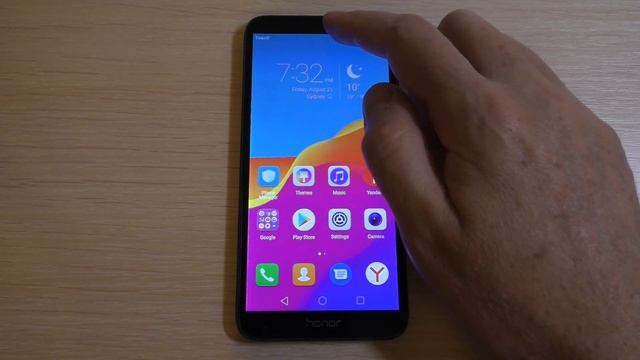 HONOR 7A Incoming Call
