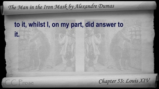 Chapter 53 - The Man in the Iron Mask by Alexandre Dumas - Louis XIV смотреть онлайн