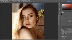 Обработка фото с помощью плагинов нейросети в фотошоп #ретушь #photoshop