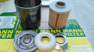 Распил масляного фильтра MANN W610/3
