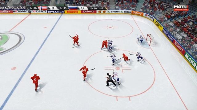 ЧЕМПИОНАТ МИРА ПО ХОККЕЮ 2019 / РОССИЯ - НОРВЕГИЯ смотреть онлайн