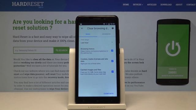 How to Clear Browser Data in KRUGER & MATZ Move 8 Mini - Delete History & Cookies смотреть онлайн