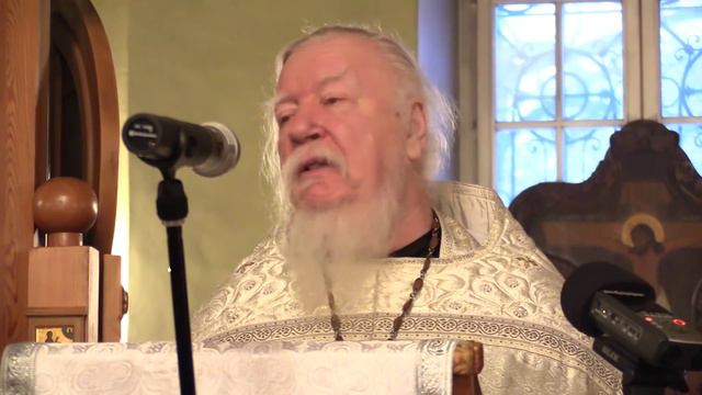 Проповедь о. Димитрий Смирнова на Крещенский сочельник.