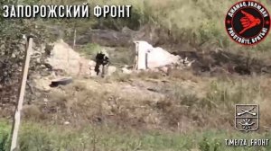 Работа мобилизованных 1429 полка по пехоте ВСУ в н.п. Работино.