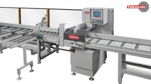 R550 - полуавтоматический торцовочный станок с электронно позиционируемым упором FEL100