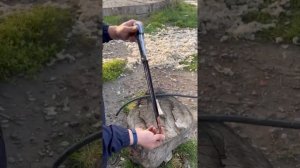 мощный тест на кавказский кинжал | Кизлярские ножи 05