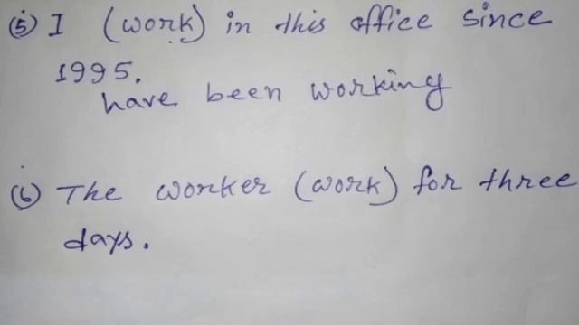 Present Perfect Continuous Tense| Examples ~Learn Tenses|