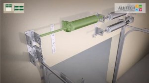Стандартный монтаж промышленных секционных ворот