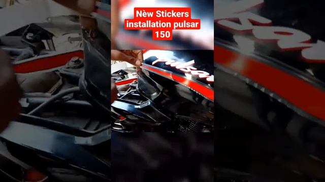 New stickers installation pulsar 150 #photography #modified #trending #love смотреть онлайн