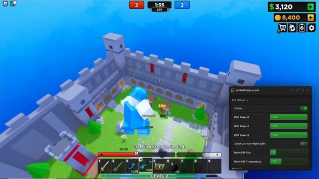 *NEW* Flag Wars Script (PASTEBIN 2023) (SILENT AIM, ESP, INFINITE JUMP) смотреть онлайн