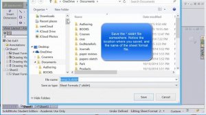 Saving SolidWorks Drawing Sheet Format File