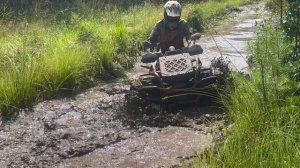 Stels gepard 2.0 800 проезжает брод