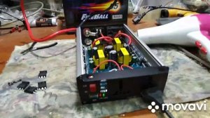 AVS IN-2000W, ремонт и тестирование