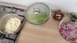 Очень вкусный и полезный салат для диабетиков и не только! С подсчетом углеводов