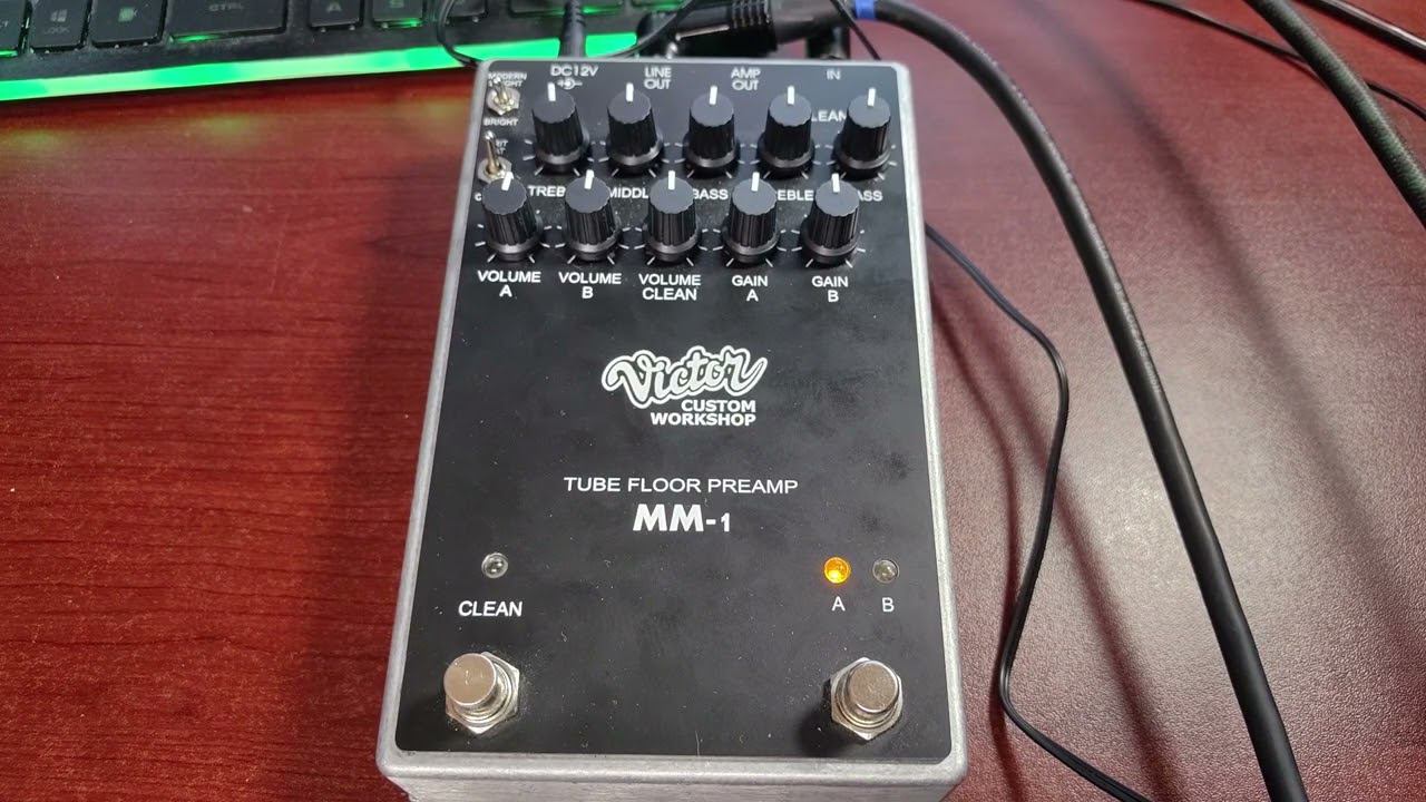 КРАТКИЙ ОБЗОР звука Лампового преампа MM 1 Marshall Slash смотреть онлайн