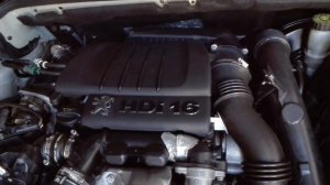 Peugeot 407 1.6 HDi Engine Sound (with DPF and EGR)