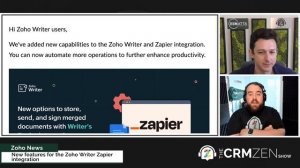 CRM Zen Show Episode 286 - Zapier? I Hardly Writer!