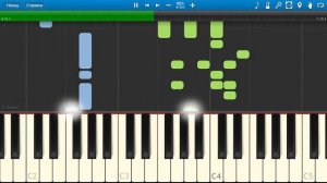 Виа Гра - Бриллианты (на пианино Synthesia cover)