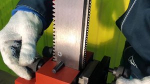 Ручной протяжной станок НШ-1 (порядок работы)