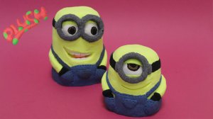 Лепка из пушистого пластилина PLUSH: Миньоны