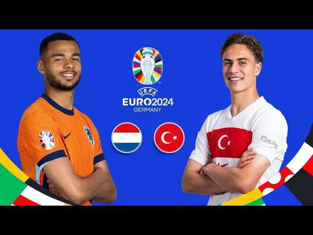 ЕВРО-2024. ЧЕТВЕРТЬФИНАЛ! НИДЕРЛАНДЫ - ТУРЦИЯ (UEFA EURO 2024 GERMANY)