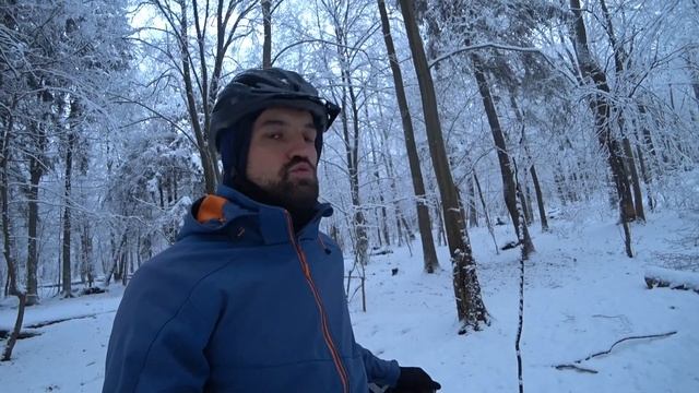 Как кататься зимой на велосипеде смотреть онлайн