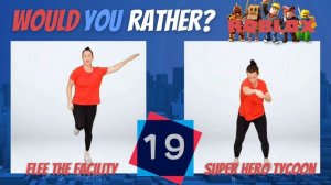 Brain Break - Would You Rather? ROBLOX!