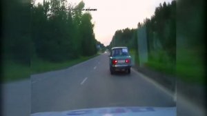 Погоня ДПС со стрельбой за зелёной шестёркой