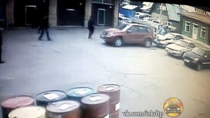 Перепутала педали. Иркутск