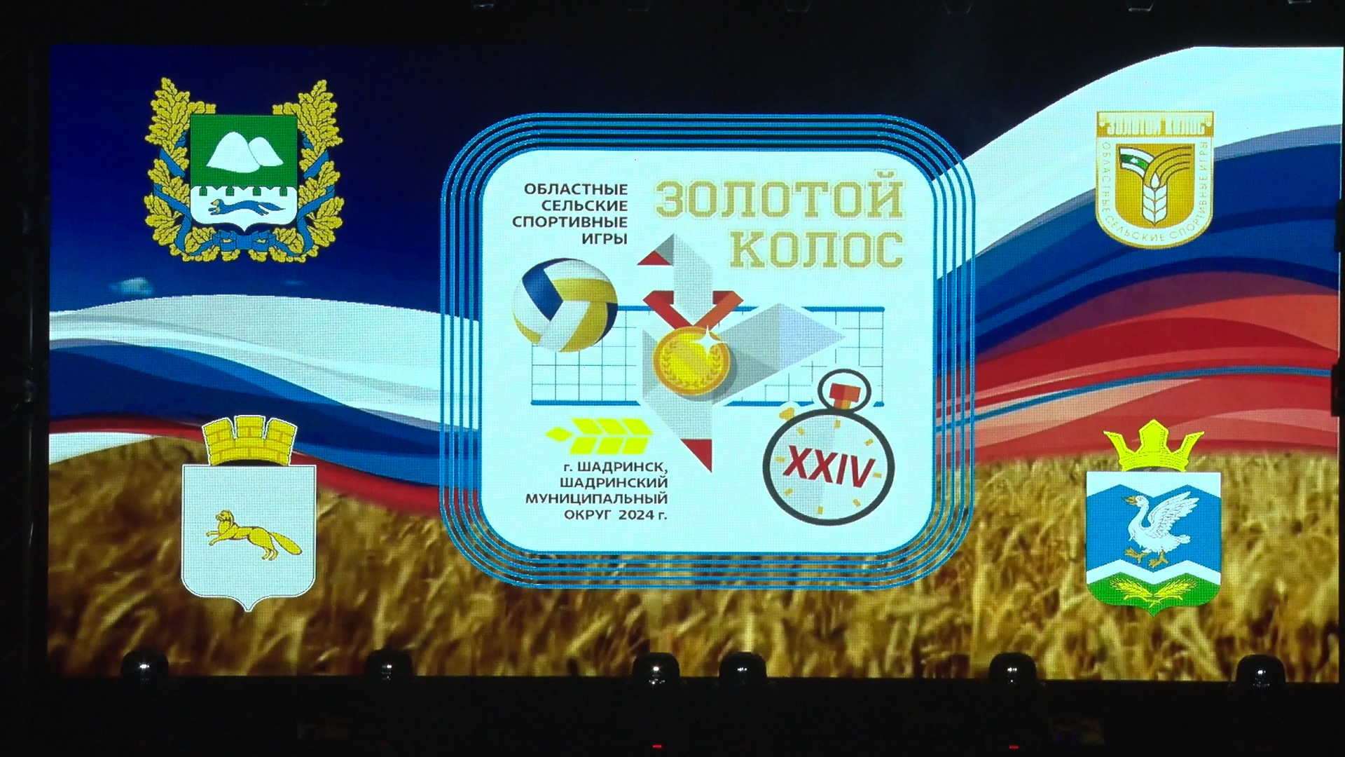 Открытие XXIV областных сельских спортивных игр «Золотой колос» в Шадринске (2024-06-22)