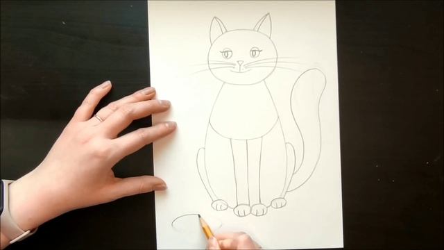 Урок ИЗО рисуем кошку смотреть онлайн
