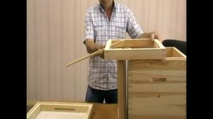 Изменение конструкции крыши улья в шип
