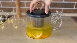 Облепиховый чай с апельсином