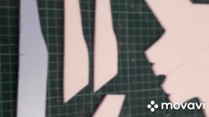 модель планера из потолочной плитки Ту-160