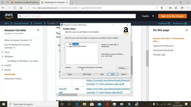 Java Tutorial | Lec 2 | Amazon Corretto Open JDK download and installtion | English смотреть онлайн
