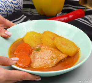 Вкусовая бомба, приготовленная из куриных ножек