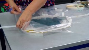 Вакуумная инфузия на примере фризби