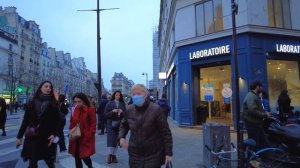 Paris France, Walking from Bastille to Hotel de Ville de Paris | Paris Christmas Walk 2021