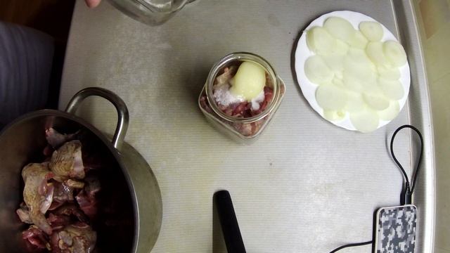 Тушёнка в автоклаве из дичи птицы (на кости) смотреть онлайн