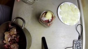 Тушёнка в автоклаве из дичи птицы (на кости)