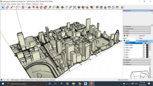 Getting site info._1_Saving map file from Cadmapper and import into SketchUp