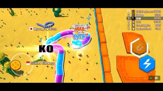 Snake Rivals - GALAXY !! Kill All The Snakes In The Map !! AMAZING NEW SNAKE GAMEPLAY смотреть онлайн