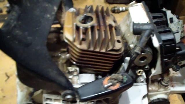 Частая проблема в бензопилах STIHL MS 440. смотреть онлайн