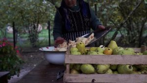 Сбор урожая груш и консервирование Азербайджанская Кухня Деревенская Кухня  Рецепты