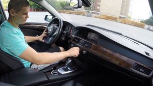 BMW E60 525 первое впечатление: Бэтмобиль :)