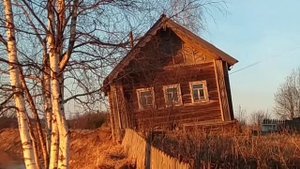 Дом уходит в реку или Атлантида по-вилегодски...