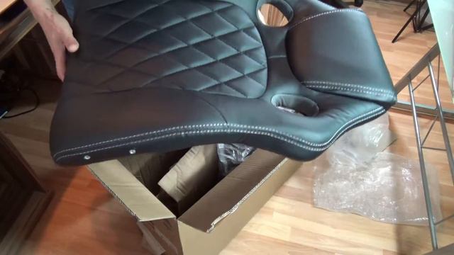 Zwei neue Bürosessel in Lederoptik - Unboxing Video смотреть онлайн