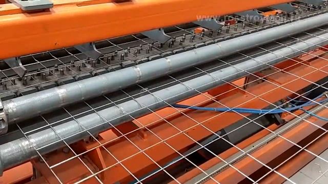 Автоматическая линия сварки рулонной сетки из проволоки Ф2 мм