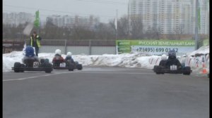 Детские соревнования по картингу.  Первые шаги тех кто стал известен 2003  Drive Land